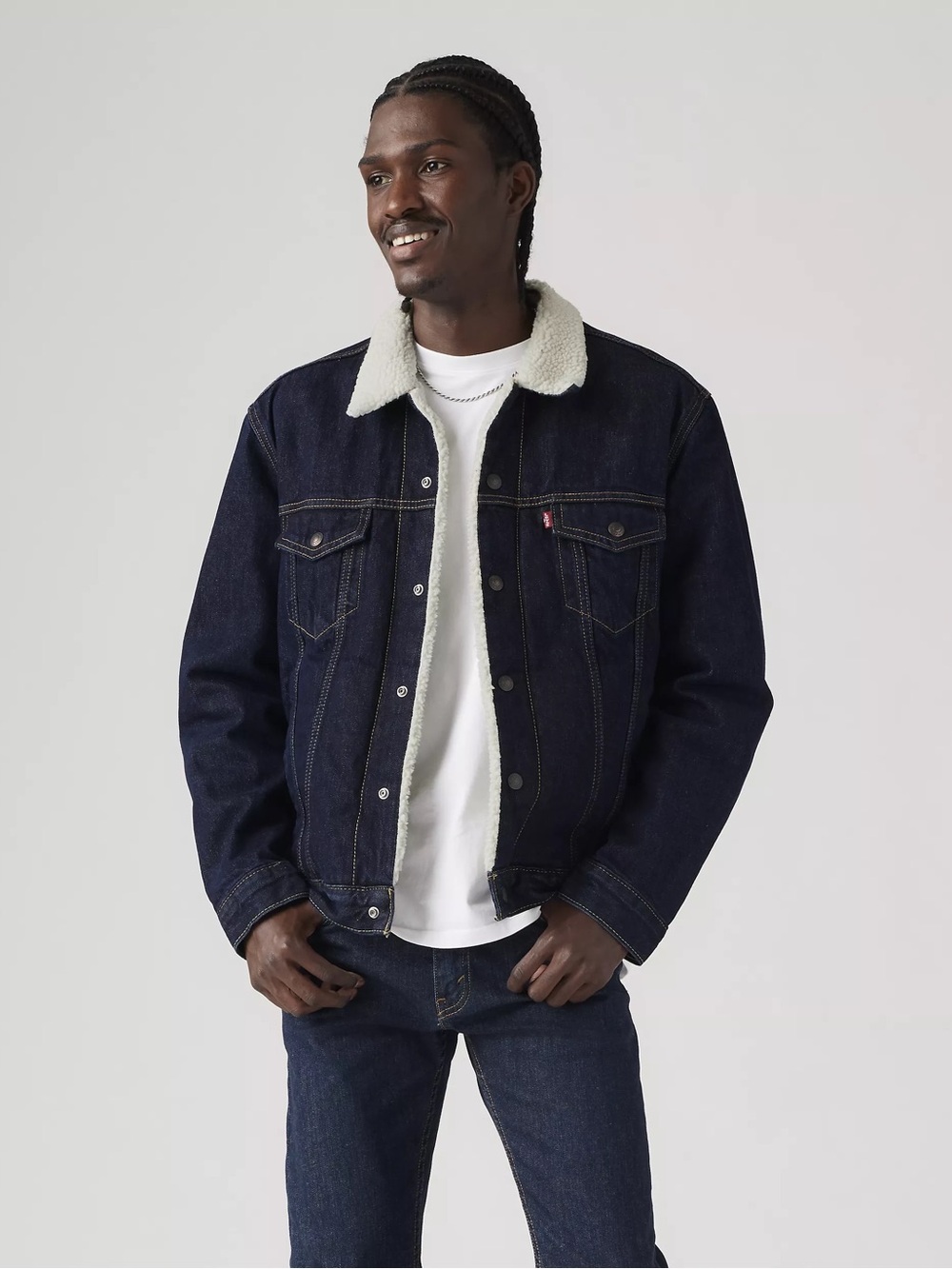 NWT Levi TYPE III SHERPA TRUCKER JACKET‎ XL O3